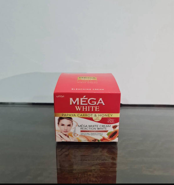 Mega white facial cream