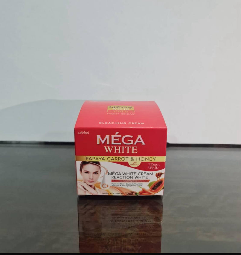 Mega white facial cream
