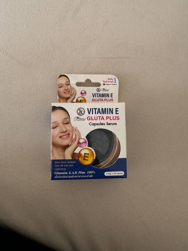 Vitamin e gluta plus capsules serum