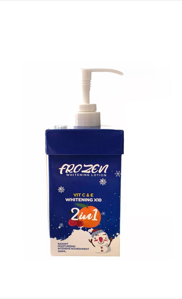 Frozen body lotion