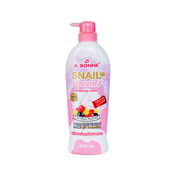 A bonne Snail Yogurt body lotion