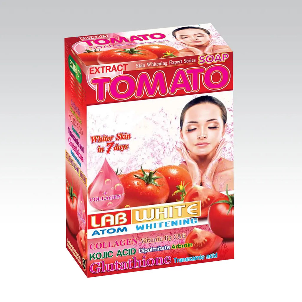 Savon Visage Et Corps Nano Kojic Tomato Extra Glowing - 75g, éclaircissant Naturel, Thaïlande