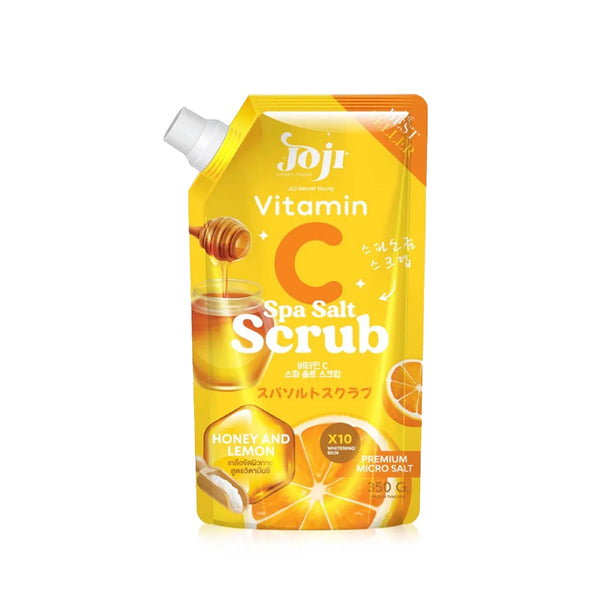 Joji Silky salt scrub spa salt scrub honey and lemon 350g