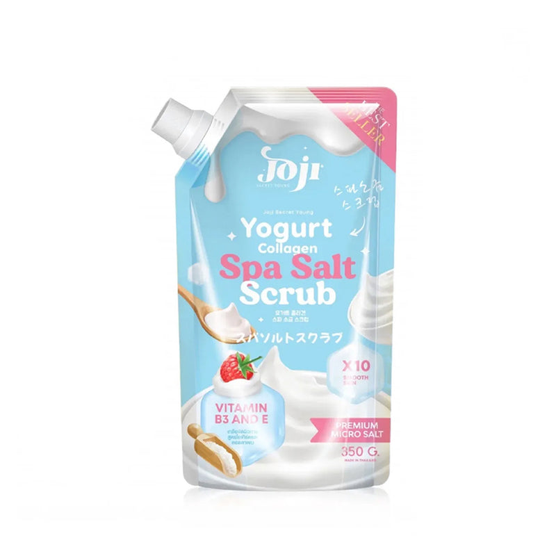 Joju yogurt collagen spa salt scrub