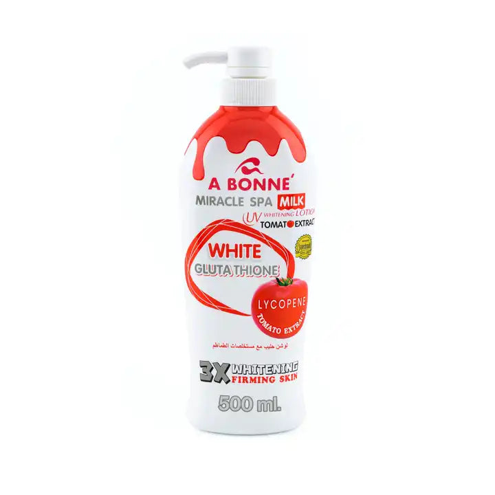 A BONNE’ MIRACLE SPA MILK UV WHITEING LOTION+ TOMATO EXTRACT